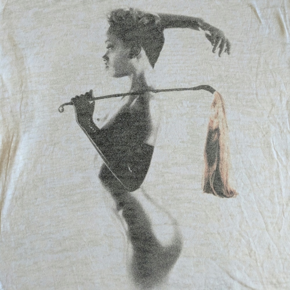 One of a Kind Avant-Garde Burnout Tee!